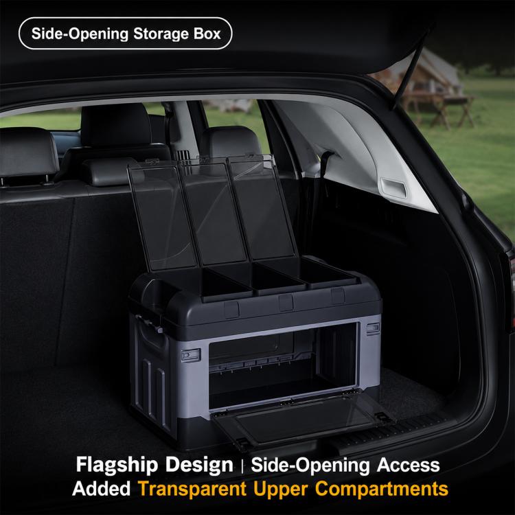 SUITU R-6543 Car Outdoor Camping Multifunctional Storage Box, M 48x30x32.5cm, L 59x36x38cm
