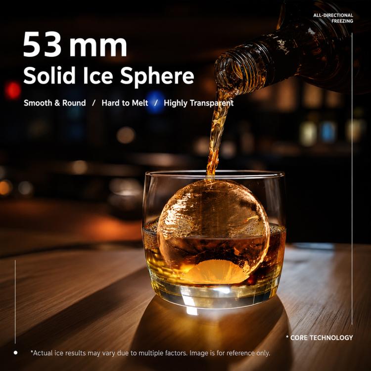 Medium-sized Household Fully Automatic Spherical Ice Maker, US Plug, UK Plug, EU Plug