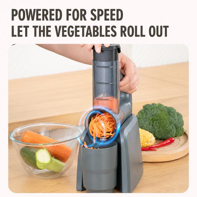 Household Multifunctional Electric Fruit and Vegetable Slicer Cutting Machine, Basic, Digital Display