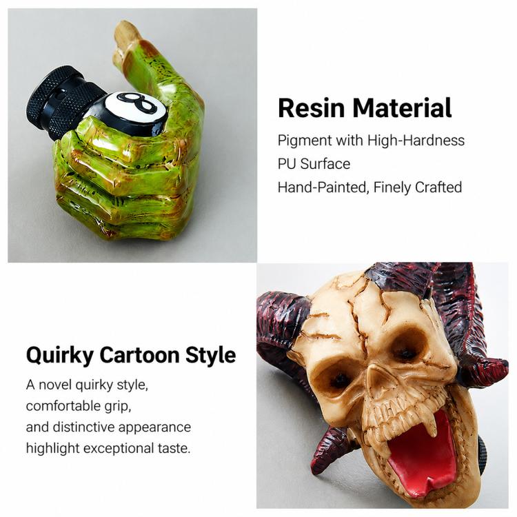 Car Customized Modified Manual / Automatic Gear Shift Knob, Ram Head, Hand