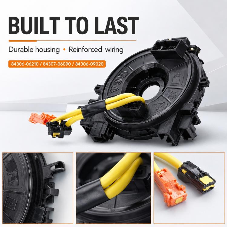 Car Steering Wheel Airbag Clock Spring Spiral Cable 84306-06210, For Toyota / Lexus