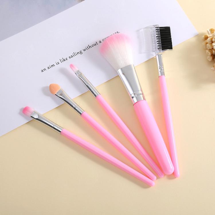 5 PCS/Set Makeup Brush Set Beauty Tools Eyeshadow Brush Sponge Brush