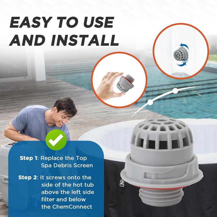 P05346 Pool Top Debris Screen For LAY-Z-SPA