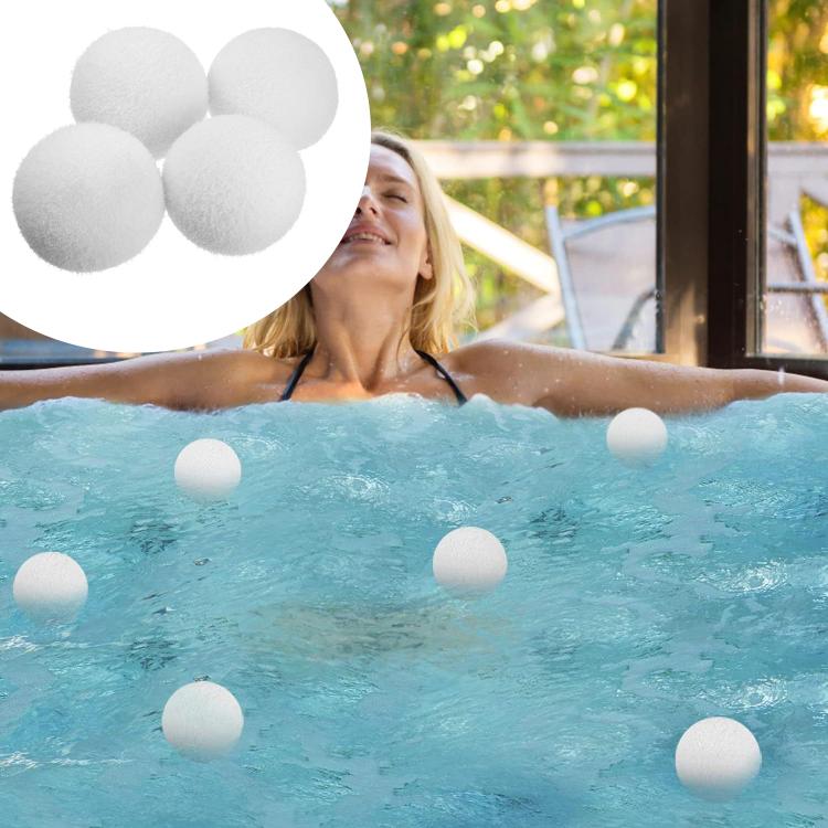 4 PCS/Pack 3 inch Reusable Oil Absorbent Filter Sponge Balls
