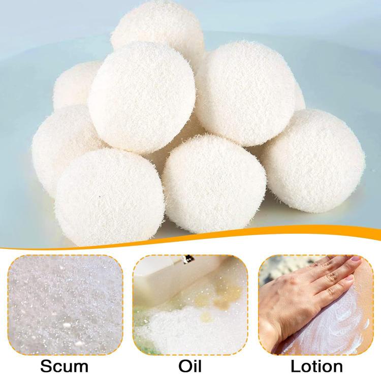 4 PCS/Pack 3 inch Reusable Oil Absorbent Filter Sponge Balls