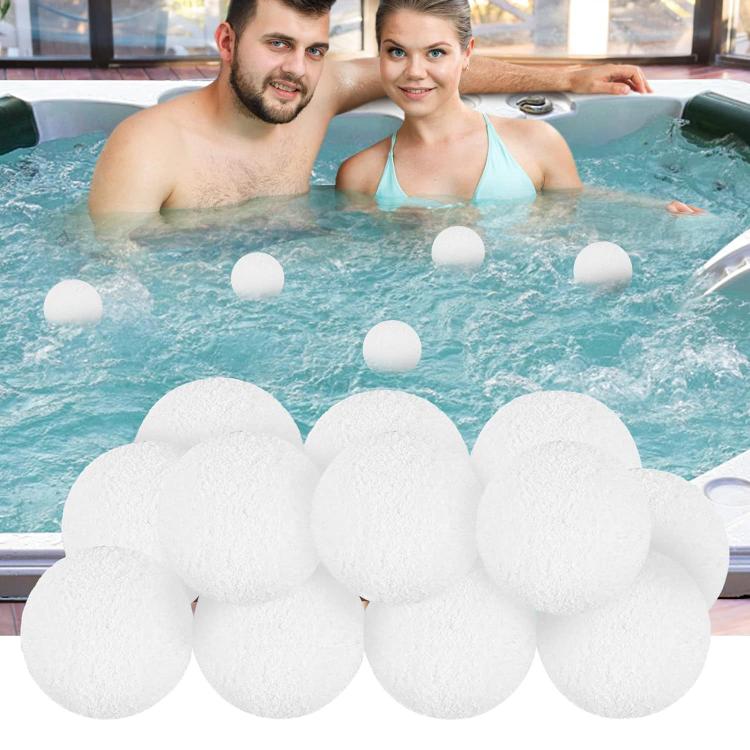 4 PCS/Pack 3 inch Reusable Oil Absorbent Filter Sponge Balls