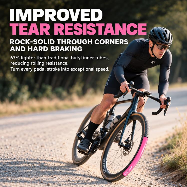CYCLAMi TPU Ultra Light Bicycle Inner Tube, 30g-Road-FV45mm, 30g-Road-FV65mm, 30g-Road-FV85mm, 45g-Gravel-FV45mm, 45g-Gravel-FV65mm, 65g-MTB-26in, 65g-MTB-27.5in, 65g-MTB-29in
