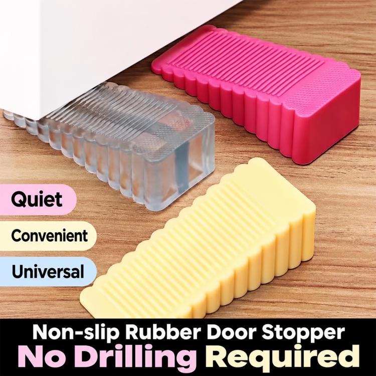 10 PCS / Pack Windproof Door Stopper Household Door Stopper Home Door Resistance