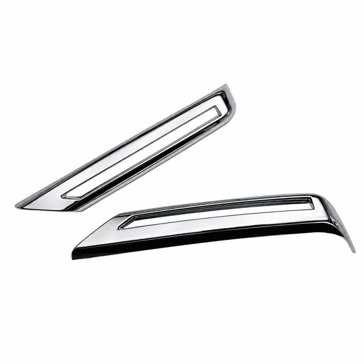 1 Pair Car Rear Bumper Fog Light Chrome Trim Bezel for Daihatsu Tanto Custom 2023, Rear Bumper Trim Bezel