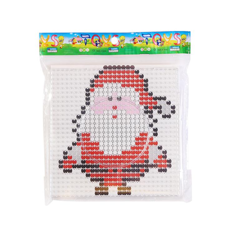 5mm Fuse Beads Christmas Themed DIY Craft Set, Star, Cherry, Bell, Figure, Christmas Tree, Christmas Socks, Santa Claus, Snowman