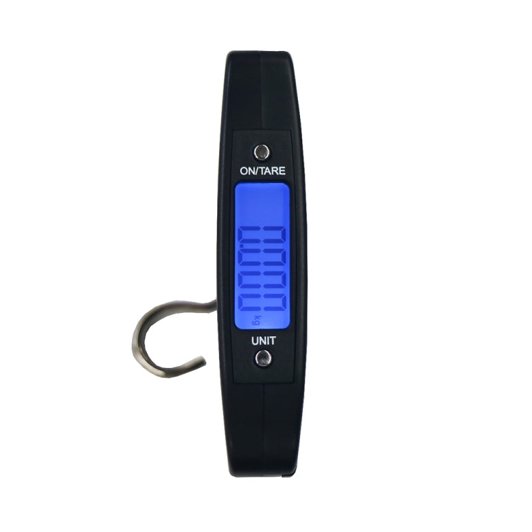 A09 50kg x 10g Handheld Digital Luggage Hook Scale Balance Device with 1.7 inch LCD Screen, Hook Scale