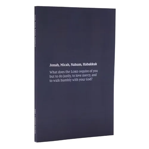 NKJV Bible Journal - Jonah, Micah, Nahum, Habakkuk Softcover