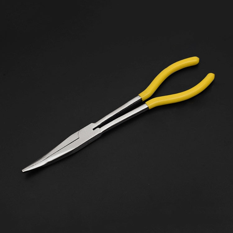 11 Inch Multi-function 25 Degree Bending Needle-nosed Pliers Hand Tool, 25 Degree Bending