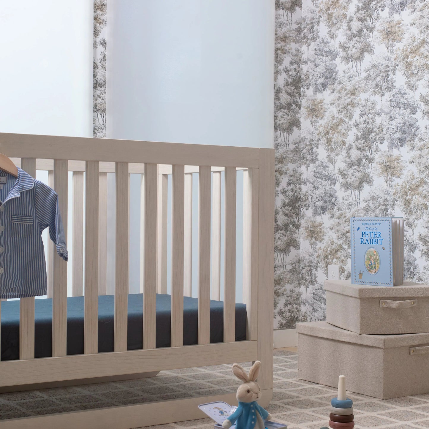 Linen+ Bamboo Crib & Toddler Fitted Sheet