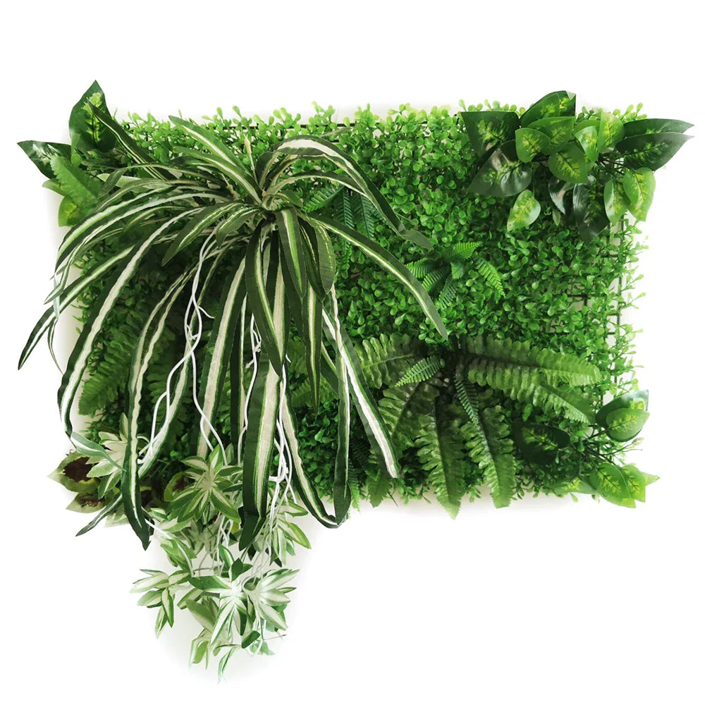 Home Decoration Artificial Plant Lawn Grass Green Moss Fake Wall  Garden Outdoor Interior Decor