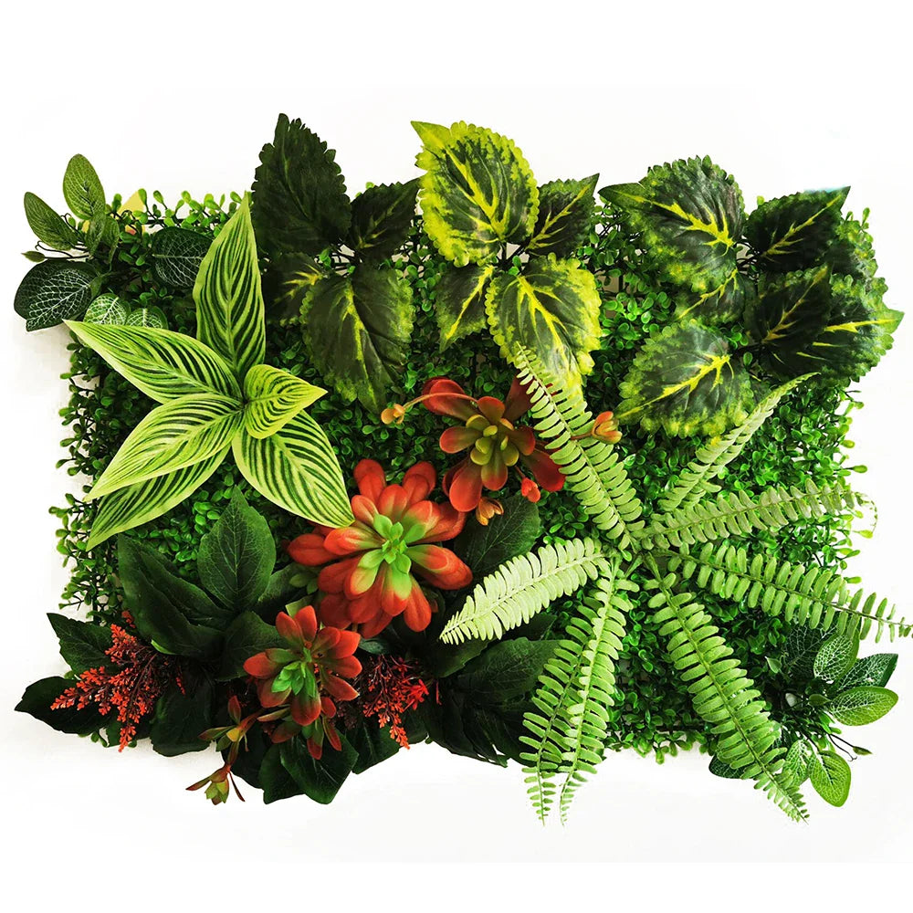 Home Decoration Artificial Plant Lawn Grass Green Moss Fake Wall  Garden Outdoor Interior Decor