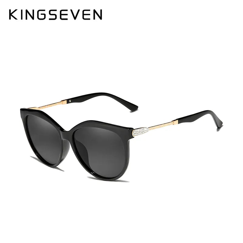 KINGSEVEN 2022 Polarized Women's Sunglasses Gradient Lens Luxury Sun glasses Brand Lentes de sol Mujer