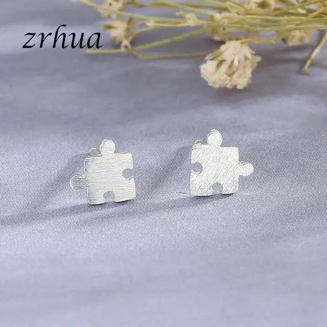Newest 925 Sterling Silver Needle Women's Jewelry Cute Chic Stud Earrings for School Girls Kids Lady Birthday Gifts S925 Stamp