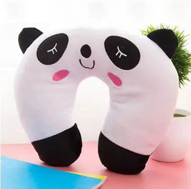 Baby Pillow Multi-Animals Design Plush Super Soft Kids Headrest   Neck Protector Travel Toys for 0-4 Years YYT101