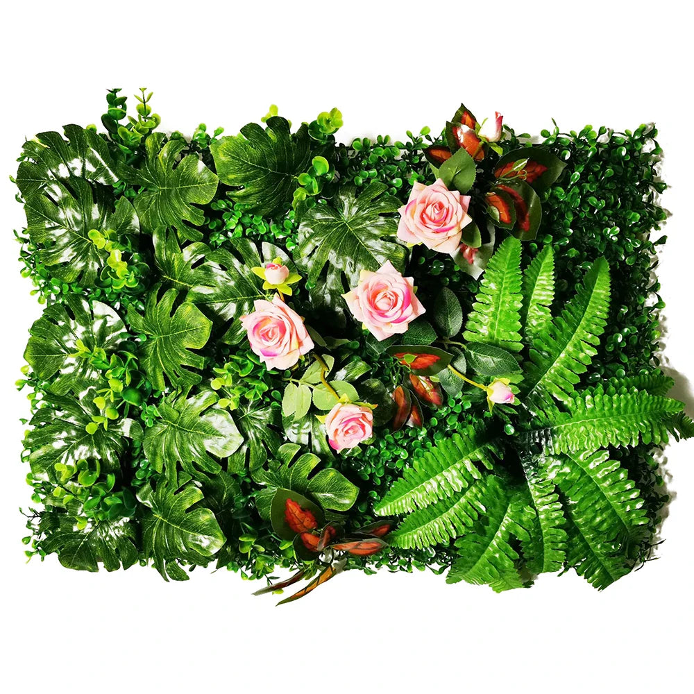 Home Decoration Artificial Plant Lawn Grass Green Moss Fake Wall  Garden Outdoor Interior Decor