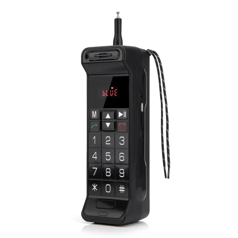 Classic Mobile Phone Design Bluetooth Speaker Retro Cellphone Portable Speaker Outdoor Wireless Cellular Phone Bluetooth Speaker