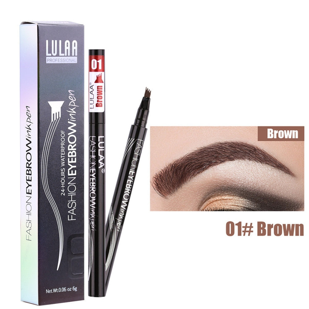 6 tint dye Waterproof  eyebrow pencil eyebrow shadow for eyebrows  makeup Waterproof Long Lasting  Sketch Liquid eyebrow wax