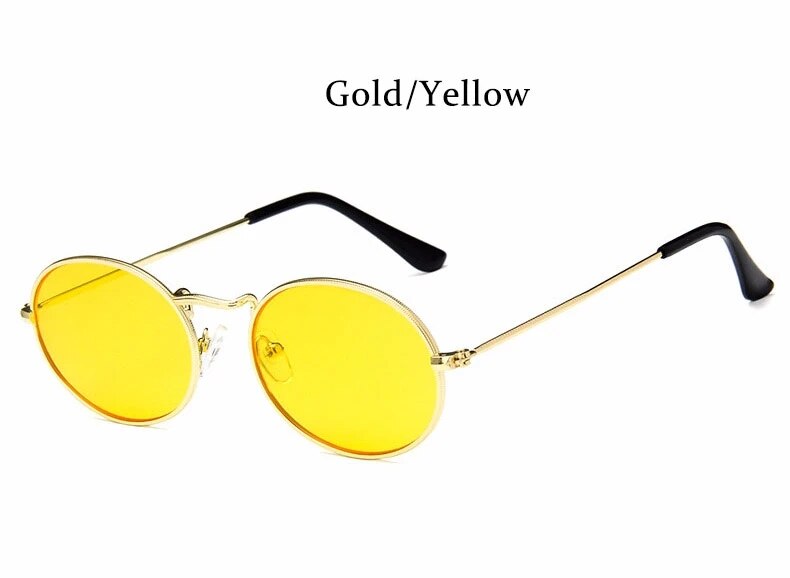 DYTYMJ New Arrival 2023 Women's Sunglasses Retro Oval Sunglasses Women Brand Designer Eyeglasses Vintage Luxury Female Shades