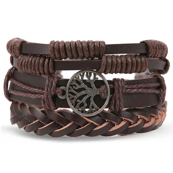 IFMIA Vintage Multi-layer Leather Bracelet Ladies Men's Bracelet Jewelry Bracelets Bangles New Style Party Gift Bohemian Gifts