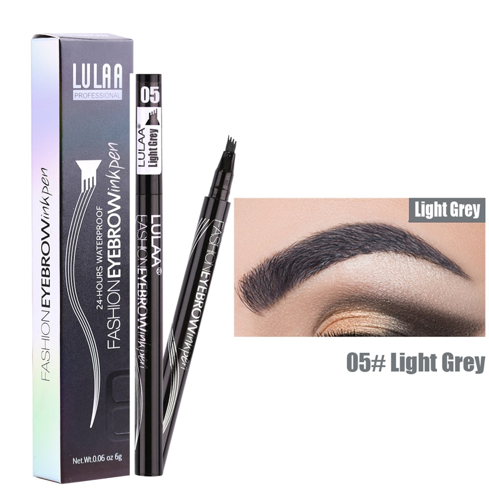 6 tint dye Waterproof  eyebrow pencil eyebrow shadow for eyebrows  makeup Waterproof Long Lasting  Sketch Liquid eyebrow wax