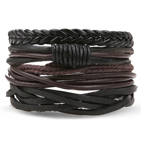 IFMIA Vintage Multi-layer Leather Bracelet Ladies Men's Bracelet Jewelry Bracelets Bangles New Style Party Gift Bohemian Gifts