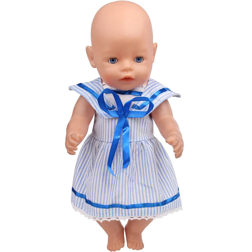 43 Cm Boy American Dolls Uniforms Unicorn Queen Born Baby Toys 18 Inch Doll Gift f41