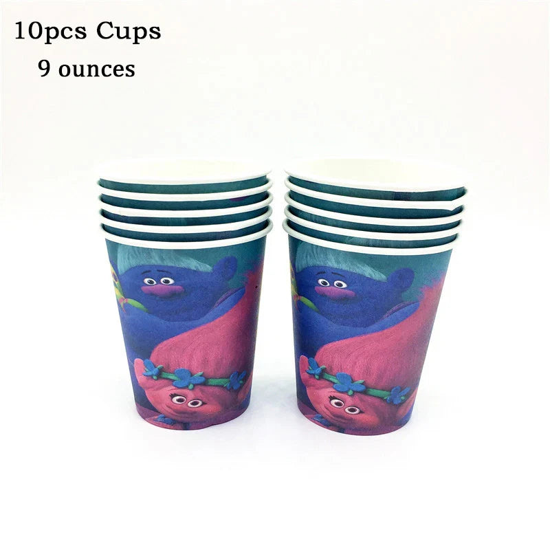 Trolls 2 Disposable Party Supplies