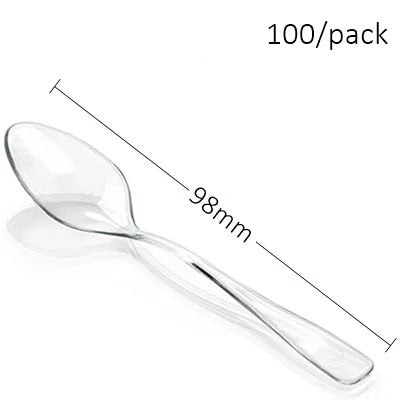 10 Pieces x Home Party Wedding Disposable Plastic Tableware Supplies, 75*62mm/100ml Mini Twisted Dessert Cup