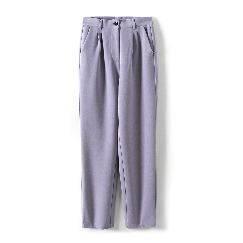 EtherealBe Blue Tailored office wear pantsuit for women