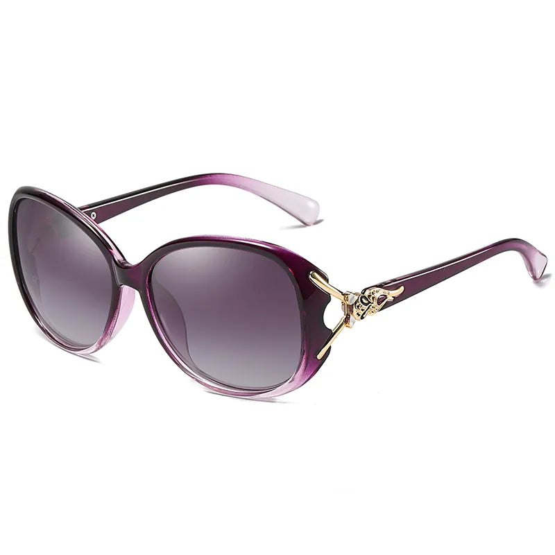 YUNSIYIXING Polarized Women's Sunglasses Fashion Brand Butterfly Sun Glasses UV400 Mirror Anti-Glare Eyewear Accessories 8842