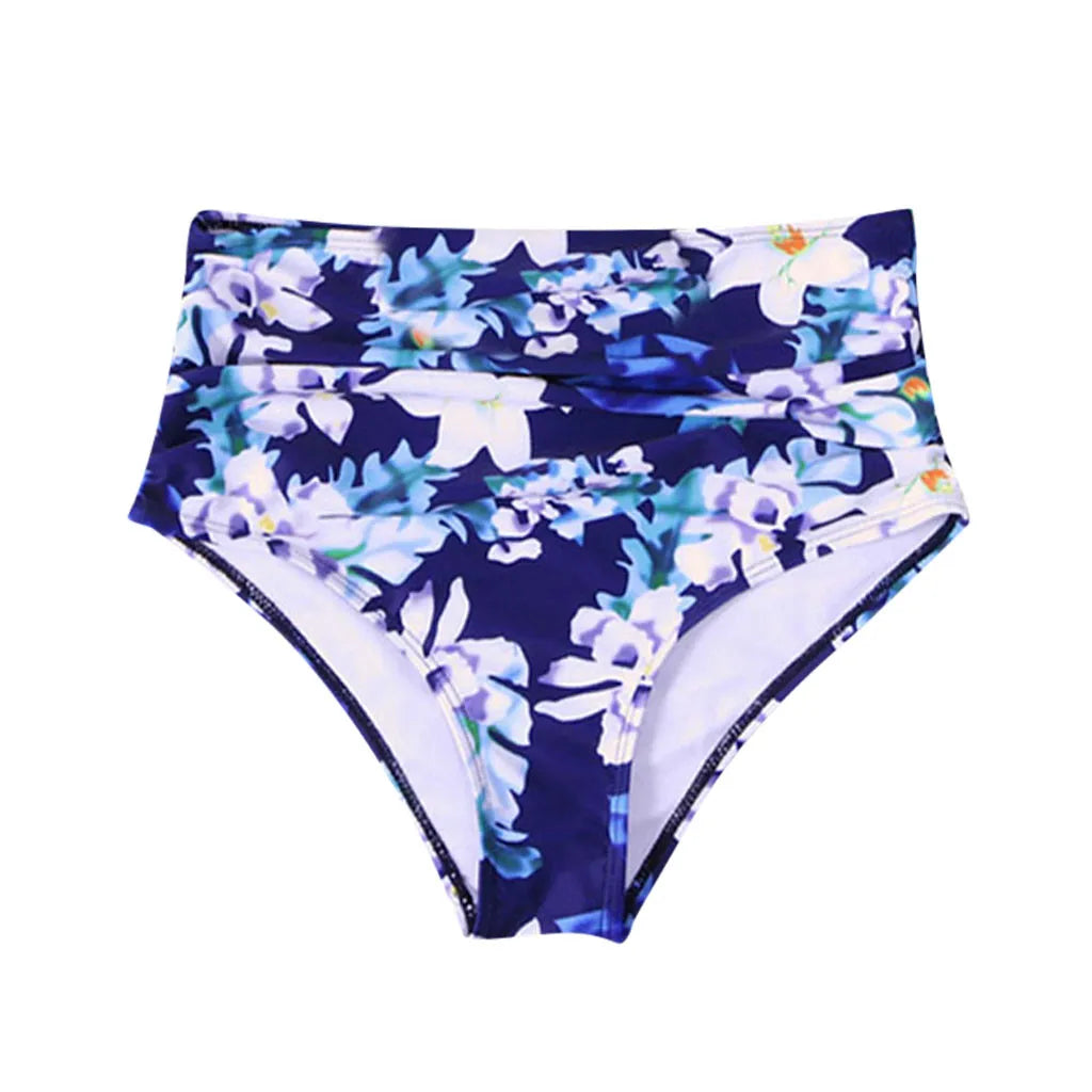 Fashion Bikini Panties Women Black Pants High Waisted Bikini Swim Pants Shorts Bottom Swimsuit Swimwear Female High Waist 2021