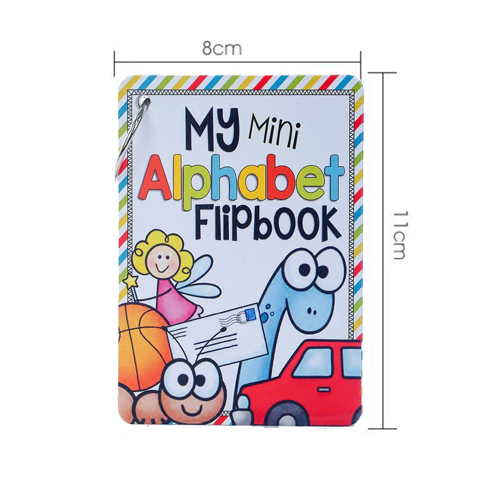 Alphabet 26 Letters 156 Phonics Words English Flash Cards Early Development Educational Toys Children Kids Montessori Learning T