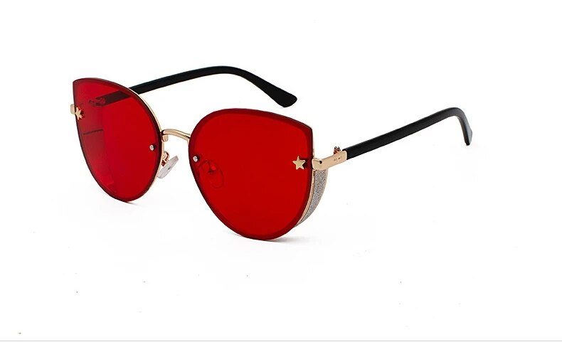 Sexy Ladies Cat Eye Women's Sunglasses Fashion High Quality Brand Gradient Shades Glasses Female Sunglasses Oculos Vintage