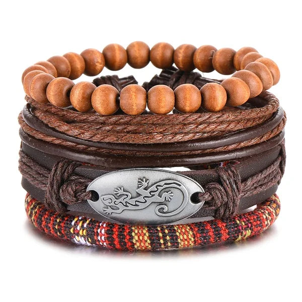IFMIA Vintage Multi-layer Leather Bracelet Ladies Men's Bracelet Jewelry Bracelets Bangles New Style Party Gift Bohemian Gifts