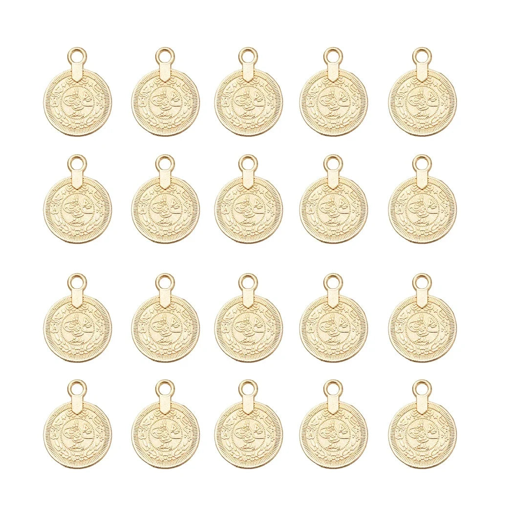 Gypsy Bohemian Hippie Beach Chic Carving Coin Charm Statement Necklace Accessories Festival Tibet Tribal Ethnic Turkish Jewelry