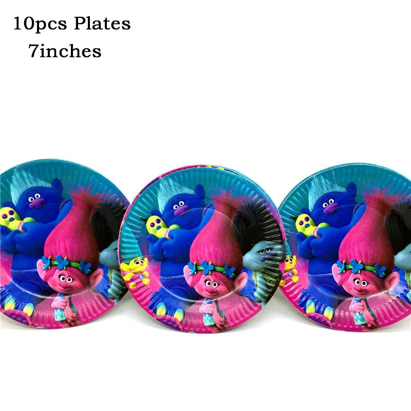 Trolls 2 Disposable Party Supplies