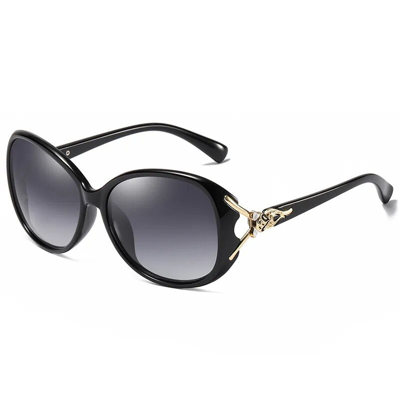 YUNSIYIXING Polarized Women's Sunglasses Fashion Brand Butterfly Sun Glasses UV400 Mirror Anti-Glare Eyewear Accessories 8842