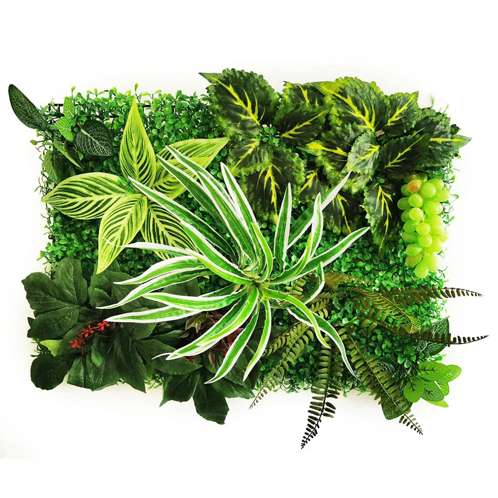 Home Decoration Artificial Plant Lawn Grass Green Moss Fake Wall  Garden Outdoor Interior Decor