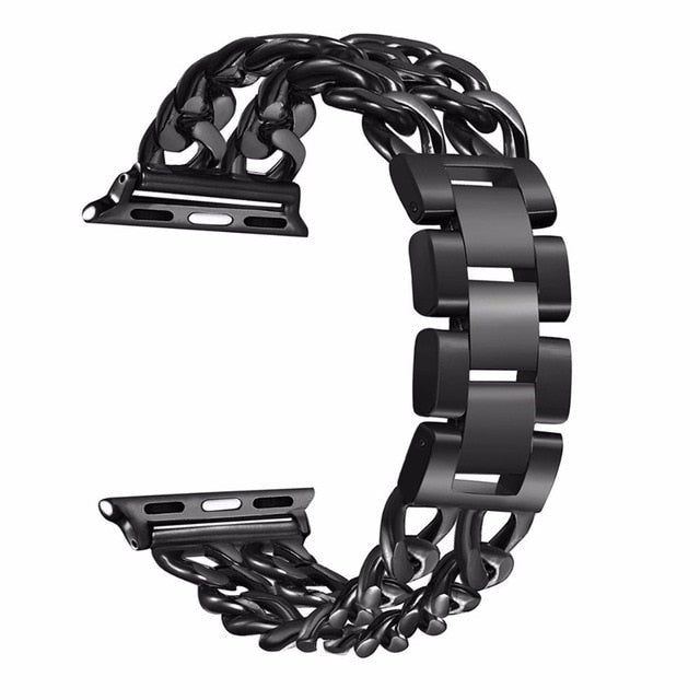 Stainless Steel Band For Apple Watch 6 SE 5 4 3 2 Band 40mm 44mm strap wristband Metal Band for iWatch Series 6 5 4 3 38mm 42mm