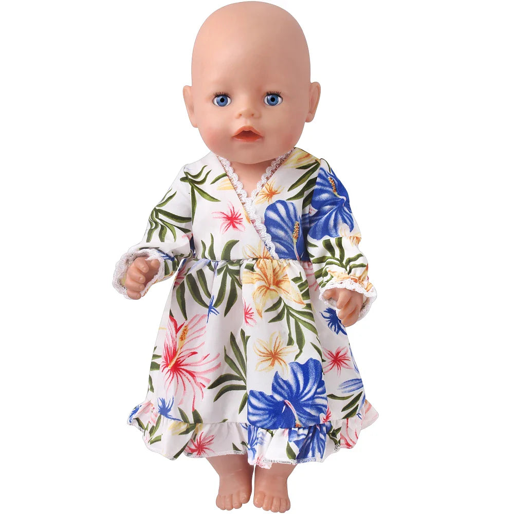 43 Cm Boy American Dolls Uniforms Unicorn Queen Born Baby Toys 18 Inch Doll Gift f41