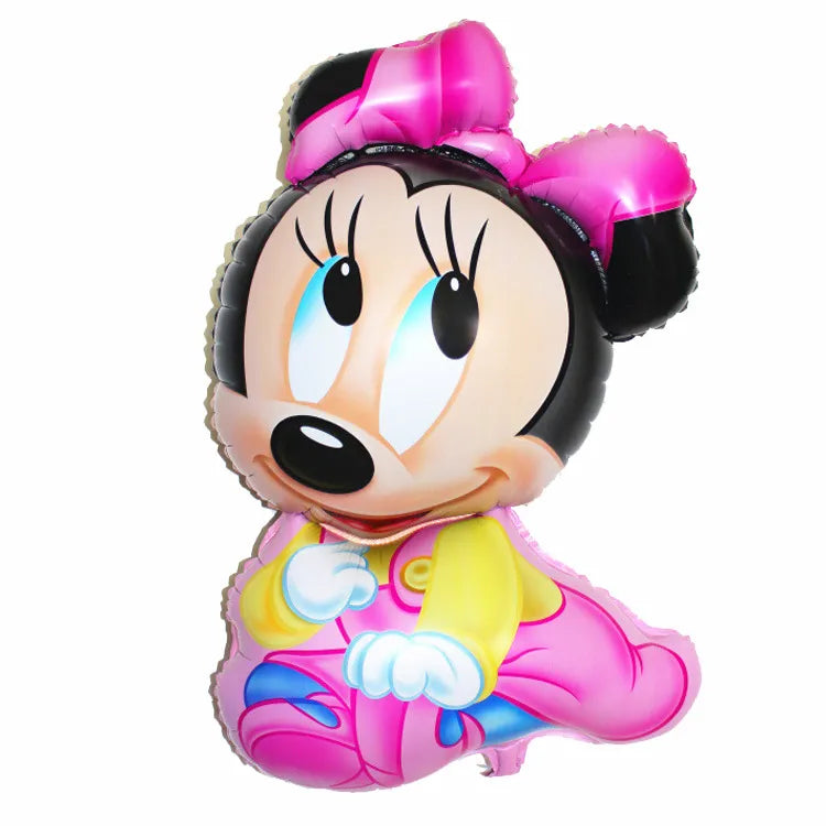 Disney Minnie Mouse 1st birthday decor baby girl favor Party decor for baby girl diy birthday balloon decor baby shower gifts