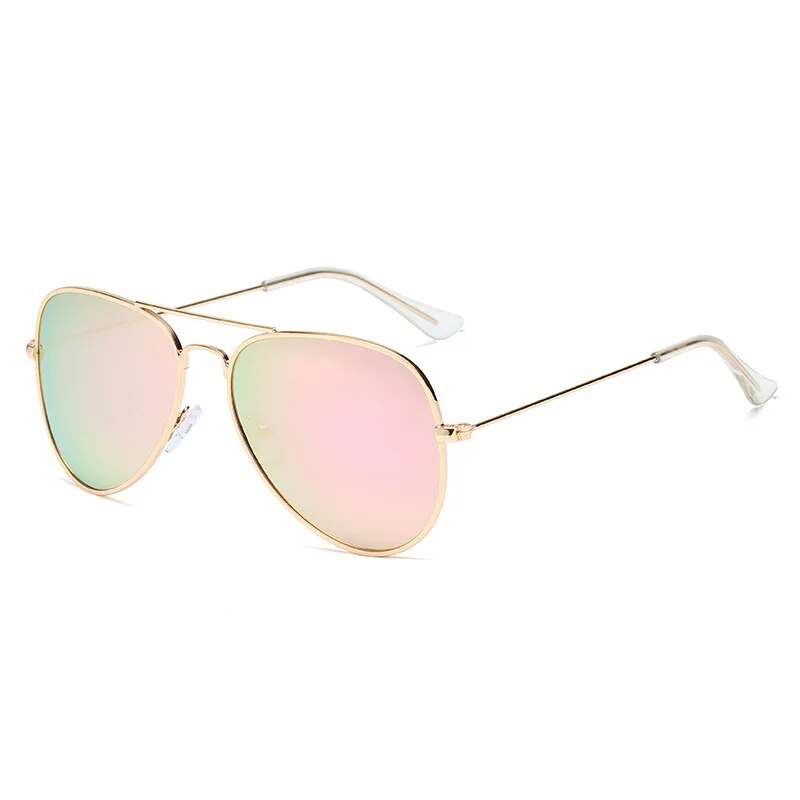 Mirror Sunglasses For Women 2021 Retro Glasses Women's Sunglasses Metal Points Polit Sun Glasses Lunettes femme oculos UV400