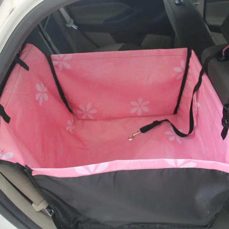 Pet Carriers Dog Car Seat Cover Carrying for Dogs Cat Mat Blanket Rear Back Hammock Pet Carriers Bag Protector transportin perro