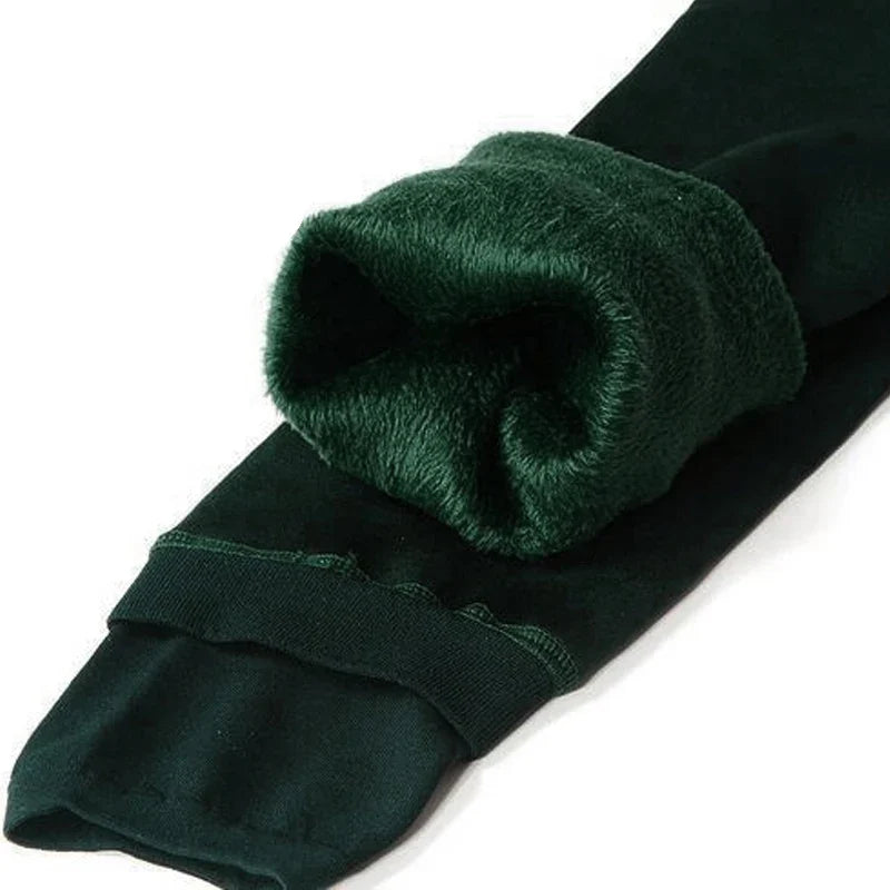 CHLEISURE S-XL 8 Colors Winter Leggings Women's Warm Leggings High Waist Thick Velvet Legging Solid All-match Leggings Women
