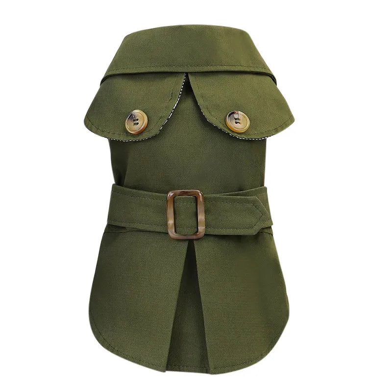 Fashion British Style Pets Dog Clothes Winter Thicken Jacket Coat Costumes Hoodies Chihuahua Clothes For Small Puppy Dogs Cat